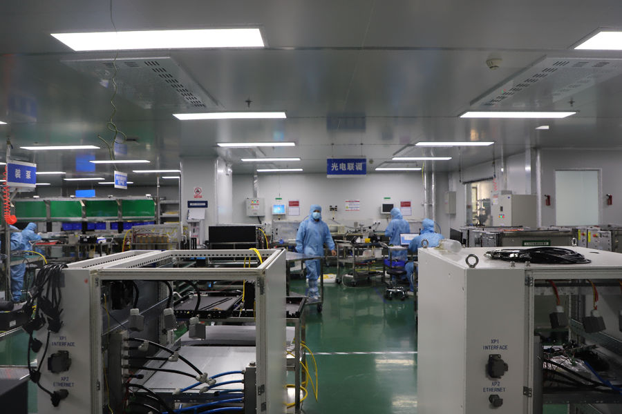 GZ Photonics Technology Co. , Ltd manufacturer production line