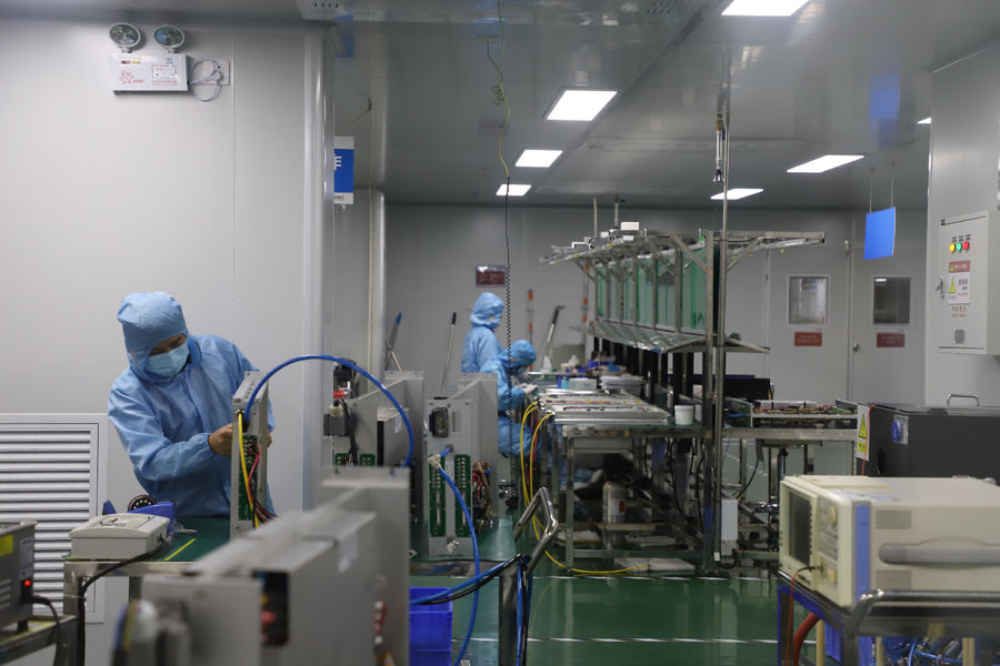 GZ Photonics Technology Co. , Ltd manufacturer production line