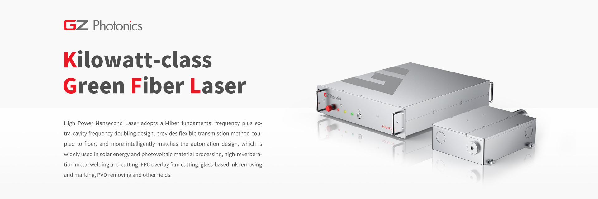 quality Green QCW Fiber Laser factory